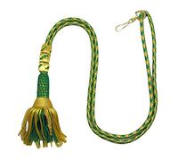 Cordón verde y dorado para obispos de cuerda litúrgica para cruz, 81,2 cm R1865