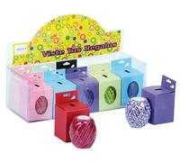 Cordoncillo trenzado ovillo 25 m expositor de 10 unidades