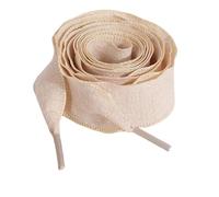 Cordones 2 Pares Cinta Plisada Encaje de una Sola Capa con Volantes de 2,5 cm de Ancho(4,80cm)