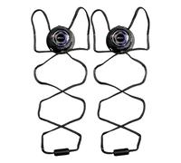 Cordones automáticos genéricos - de cierre giratorio fácil de atar, correa de liberación rápida | Ideal para la escuela, el deporte, las actividades al aire libre, viajes, mujeres y hombres.