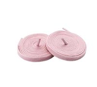 Cordones Cordones Planos de algodón clásicos for Hombres y Mujeres, Cordones de Lona Deportivos de 0,8 cm de Ancho, Opciones de Longitud de 100cm/120cm/140cm/160cm, 2 Pares(Pink,140cm)