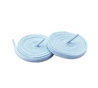 Cordones Cordones Planos de algodón clásicos for Hombres y Mujeres, Cordones de Lona Deportivos de 0,8 cm de Ancho, Opciones de Longitud de 100cm/120cm/140cm/160cm, 2 Pares(Sky Blue,100cm)