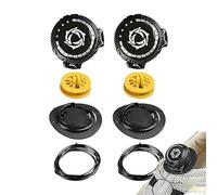 Cordones de corbata, zapatos sin cordones, resistentes, hebilla giratoria fácil de usar, cierre rápido para caminar, zapatillas, cordones, cordón, paracord, ropa