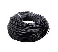 Cordones de cuero para manualidades - 29 pies de carrete | Soft Supple Leather Cord For DIY Bracelets And Pendants, Consistent Thickness For Jewelry Making, Adjustable Length, Dark Brown; Perfect For