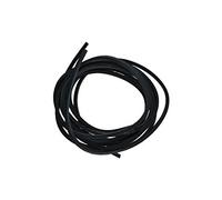 Cordones de Cuero para Zapatos, Botas, Botas 120cm, Negro , 120