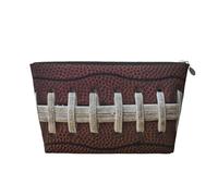 Cordones de fútbol Americano, Bolsa de artículos de tocador Bolsa de Maquillaje Bolsa de cosméticos Bolsa de artículos de tocador de Viaje portátil
