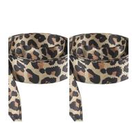 Cordones de raso Cordones de zapatos satén con estampado leopardo 2 CM ancho, cordones for hombres y mujeres, lona cuero baloncesto informales deportivos personalidad para llevar(2 pairs color1,120cm)