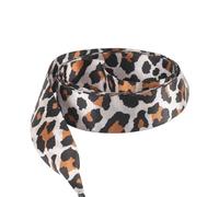 Cordones de raso Cordones de zapatos satén con estampado leopardo 2 CM ancho, cordones for hombres y mujeres, lona cuero baloncesto informales deportivos personalidad para llevar(Color2,140cm)