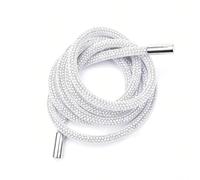 Cordones de repuesto, Cordones de repuesto for cordón de bricolaje for sudaderas, pantalones, pantalones deportivos, cuerda de cristal brillante, cordón redondo de repuesto, cuerda de goma, manguera d