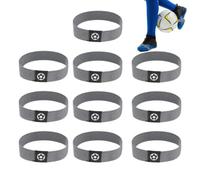 Cordones de tacos de fútbol, cordones para botas de fútbol, accesorios deportivos elásticos antideslizantes, 10 piezas para mujeres, hombres, niños, jóvenes, niñas, entrenamiento al aire libre, campo