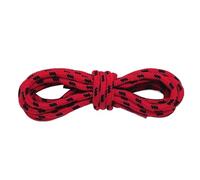 Cordones De Zapatos Para Senderismo 4 pares de cordones redondos de 5MM puntos de flores cordones sólidos poliéster a juego zapatos deportivos botas de herramientas senderismo(Red Black,100cm)