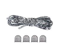Cordones deportivos elásticos ajustables sin tirantes con hebilla de diamante Cordones Azul Plano Cm, Negro , talla única