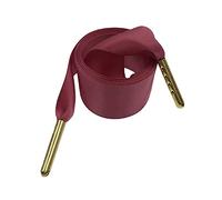 Cordones elásticos, cordones for botas, 1 par de planos gasa 2, cm ancho, cinta seda satinada brillante doble cara for hombres y mujeres, zapatillas deportivas zapatos casuales(Orange,160cm)