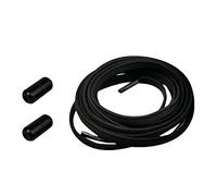Cordones elásticos de metal para escritura para adultos, herramientas de color para niños y mejoras en el hogar, cordones negros planos, Negro , talla única
