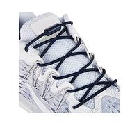 Cordones elásticos para zapatos - sin ataduras para todos los adultos y niños zapatillas de deporte para zapatos de mesa y zapatos casuales (2 pares), 02-Azul marino