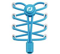 Cordones elásticos RJ-Sport con cierre rápido, sistema de cordones para una comodidad única y un agarre fuerte (número 014 - azul claro)