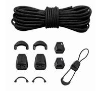 Cordones finos de 1,5 mm para Salomon Speedcross liberación rápida Set | Cordones finos de 1,5 mm para Salomon con sistema de cierre rápido, cordones estables sin atar para zapatos deportivos