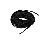 Cordones metálicos con purpurina de 110 cm, cordones dorados para zapatillas de deporte, zapatos casuales, cordones planos azules redondos 150, Negro , G