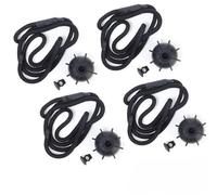 Cordones para Bandeja portaobjetos de Coche, para portón Trasero Universal, Maletero, Bandeja portaobjetos Trasera, Correa de Cubierta de Lona, Gancho de Montaje