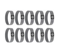 Cordones Para Botas De Fútbol - Elástica Protectora De 12,2x2 Cm | Bandas Para Tacos De Fútbol Para Adultos De 10 Piezas | Para Mujeres Hombres Niños Jóvenes Niños Niñas Campo De Torneo De Entre