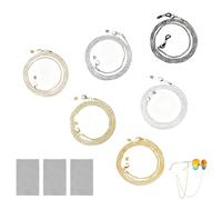 Cordones para Gafas, 6 Piezas, Correa Antideslizante Ajustable para Mujer, Hombre y Niño, Retenedor de Cadenas para Gafas de Sol, Diversos Colores