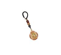 Cordones Para Llaves Llavero hueco de latón dorado arena, que significa éxito inmediato, colgante llavero coche, adornos colgantes mochila, regalos for hombres y mujeres Accesorios Para Llaveros