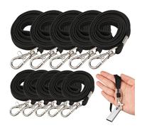 Cordones para Tarjetas de, Correa para el Cuello de Silbato, 10 Unidades, Soporte para Tarjetas de Crucero, para árbitros de Baloncesto, Campamento, Silbato de Supervivencia para funcionarios