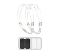 Cordones para zapatos de tacón alto para sujetar correas de instalación de artefactos que caen para sujetar zapatos a los tacones para que no se caigan. Zapatos Cordones Negro, claro, talla única