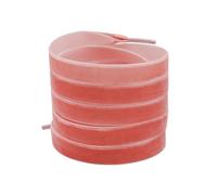 Cordones Planos 8 Pares De Cordones Cinta Terciopelo Felpa Un Solo Lado | Cordones planos suaves for decoración de zapatillas de moda a juego