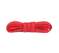 Cordones Planos de Algodón 1 Par - Cordones Resistentes para Calzado Diario - Resistentes al Desgarro y Color Duradero - Para Zapatillas y Botas (Rojo | 120 cm - 6 a 8 pares de ojales)