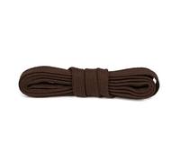 Cordones Planos de Algodón 1 Par - Cordones Resistentes para Calzado Diario - Resistentes al Desgarro y Color Duradero - Para Zapatillas y Botas (Marrón | 60 cm - 3 a 4 pares de ojales)