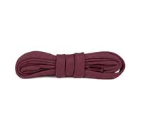 Cordones Planos de Algodón 1 Par - Cordones Resistentes para Calzado Diario - Resistentes al Desgarro y Color Duradero - Para Zapatillas y Botas (Burdeos | 75 cm - 4 a 5 pares de ojales)