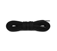 Cordones Planos de Algodón 1 Par - Cordones Resistentes para Calzado Diario - Resistentes al Desgarro y Color Duradero - Para Zapatillas y Botas (Negro | 180 cm - 9 a 12 pares de ojales)