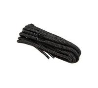 Cordones Redondos de Zapatos y Botas de Trabajo y Calzado de Seguridad, Tejido Resistente, Hechos en Europa por Worker Walker Laces Pro, 1 par (91 - negro / 120 cm - 47 pulgada)