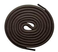 Cordones redondos marrones de 4 mm para zapatos, cordón de color, aptos para zapatillas deportivas de adultos y niños, botas altas de fútbol y rugby.