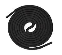 Cordones redondos Smart Laces de 60 cm, color negro, 4 mm, para zapatillas deportivas