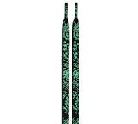 Cordones reflectantes que cambian de color degradado Estampado de flores Mejora de la visibilidad nocturna Cordones que brillan en la oscuridad Cordones brillantes para zapatillas de deporte