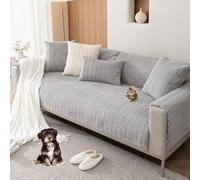 Corduroy Couch Cover Plush Sectional Sofa Covers Soft Warm Couch Cover for 3 Cushion Couch Thickened Dog Bed Cover 1-3 Seats Sofa Seat Cover Non-Slip And Washable,Curry,70*90cm/27.6*35.4in(1,70*210cm/