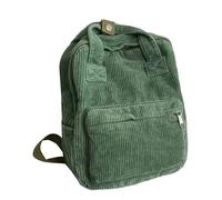 Corduroy Laptop Backpack with Travel Daypack Handle, Casual Day Trip Backpack,Aesthetic Small Backpacks Purse, Large Capacity Laptops Bag for High School College and Trips, Girls