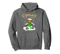 Corduroy Teddy Bear in The Snow Christmas Children's Book Sudadera con Capucha