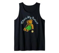 Corduroy Where's My Button Teddy Bear Retro Children's Book Camiseta sin Mangas