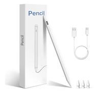Cordv Lápiz capacitivo para iPad (2018-2025) Apple Pencil con rechazo de palma, carga rápida, sensibilidad de inclinación, para iPad 11/10/9/8/7/6ª generación, Pro de 13 pulgadas/12.9 pulgadas/11