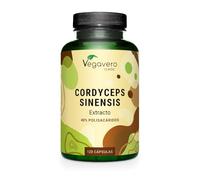 Cordyceps Sinensis Vegavero | 6500 mg (10:1) | Para 4 Meses | Extracto (CS-4) con 40% Polisacáridos | Energizante y Vigorizante | 120 Cápsulas | Sin Aditivos y Vegano