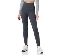 Core 10 Legging Second Skin para Yoga, Largo Completo, Talle Alto, 68,58 cm Mujer, Ébano, S
