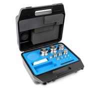 Core - 344 074 - Juego de pesas 1/2 Acero Inoxidable, en estuche plastico - 344 074