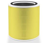 Core 400S - Filtro de repuesto para el cuidado de mascotas para LEVOIT Core 400S Smart WiFi, filtro de repuesto getalong 3 en 1 H13 HEPA, parte # Core 400S-RF-PA (LRF-C401-YUS), amarillo, 1 paquete