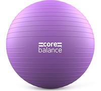 Core Balance, Pelota de Pilates, Fitness, Yoga, Embarazo, Fitball para Ejercicios Gimnasia - Muy Resistente - Tamaño 55cm 65cm 75cm 85cm - Hinchador Incluido