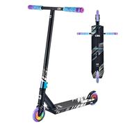 CORE CB1 - Patinete de acrobacias para principiantes de 6 años en adelante, patinete para principiantes con ruedas de 110 mm, patinete profesional para adolescentes y niños, neocromo