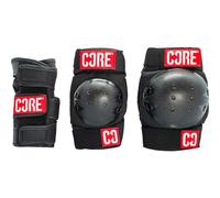 CORE Juego de rodilleras protectoras 6 en 1 junior, engranajes de protección para patinaje con codo y rodilleras, almohadillas de patinaje para niños, jóvenes, para patinaje, ciclismo, patinaje