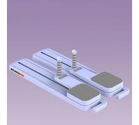 Core Pilates Board - Equipo de ejercicio multifuncional, control táctil inteligente, diseño ergonómico, seguridad antideslizante, almacenamiento portátil para fitness en casa